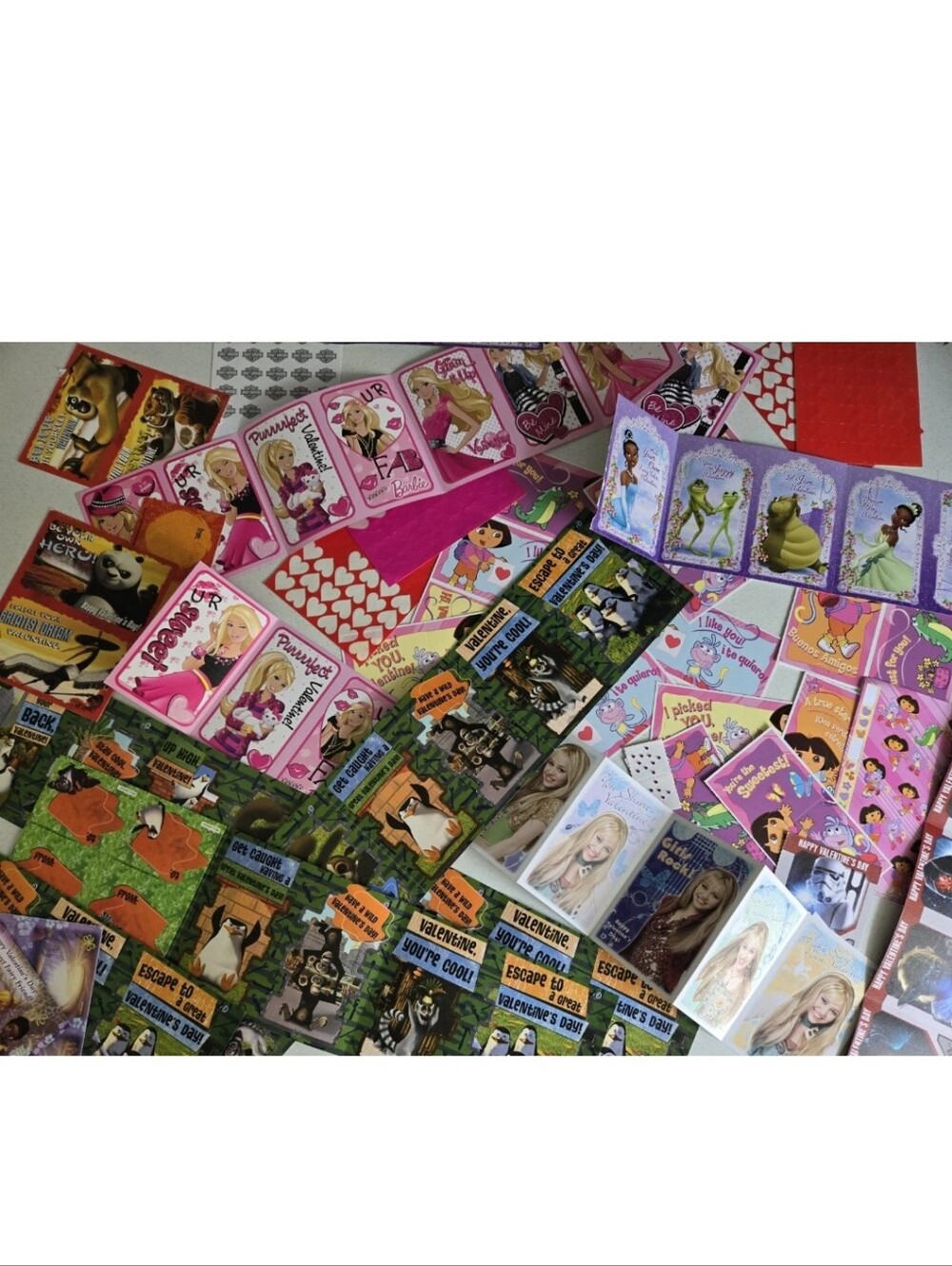 Valentine Card Lot 2000s 2010s Vtg Retro